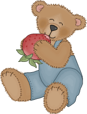 Our U Pick Strawberry mascot.  Beary berry sweet!